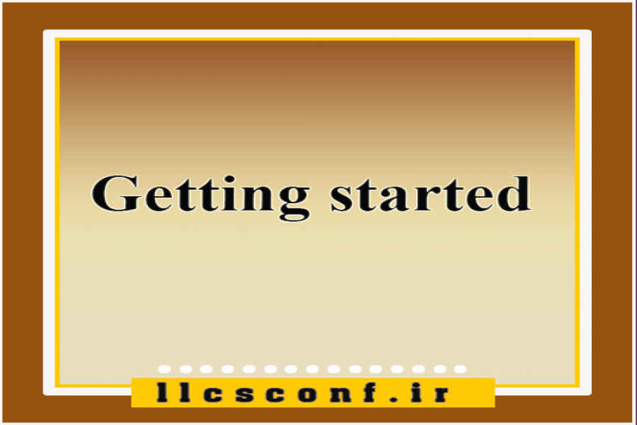 Getting started with the website and the system for registering and receiving articles